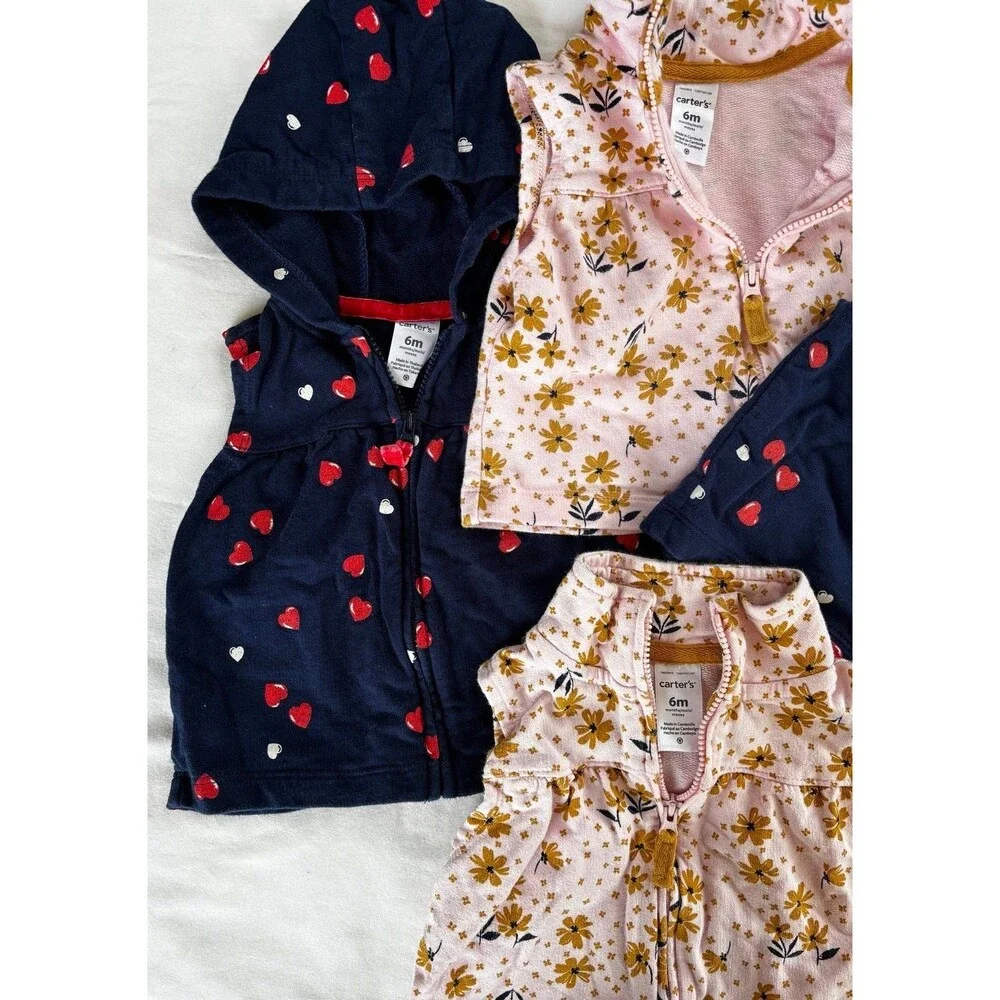 Carter’s Vests Bundle 6Ms